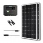 Renogy-Solar-Panel-Bundle-200Watt-2-100w-Solar-Panels-UL-Listed-monocrystalline-MC4-adaptor-Cable-PWM-30Amp-Charge-Controller-0